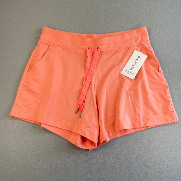 Athleta Pants - Athleta Balance 4" Shortie Mini Shorts Womens 1X Activewear Athletic Coral